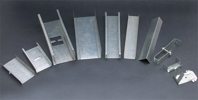 Metal C U Omega Stud And Track Roll Forming Machine For Drywall
