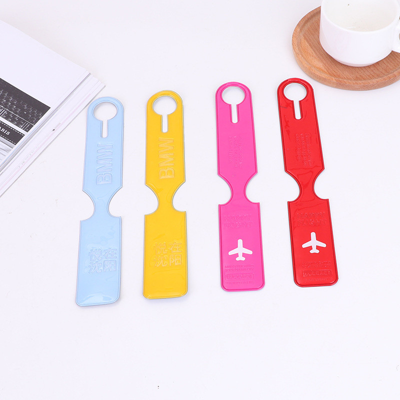 Office/School/Personal Cartoon Silicone Luggage ID Tag for Bag Suitcase Plane Cruise Ships