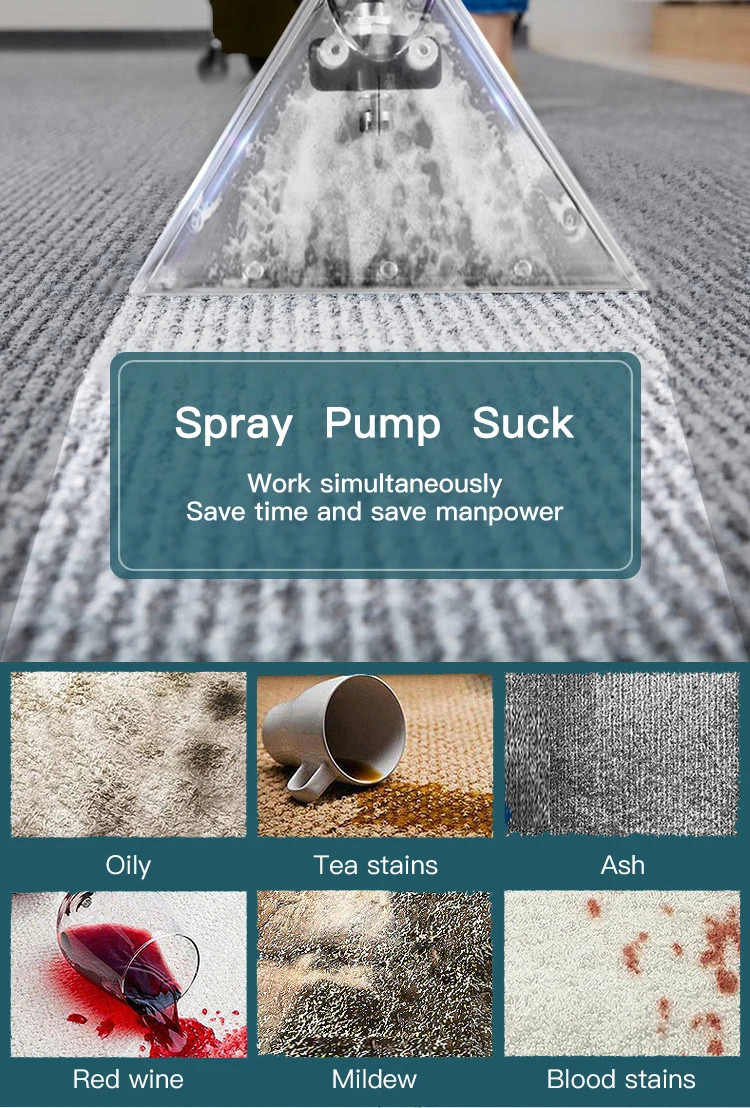CP-9 2023 Professional Cleaner Sofa Carpet Dry Low Foam Cleaning Washing Machine