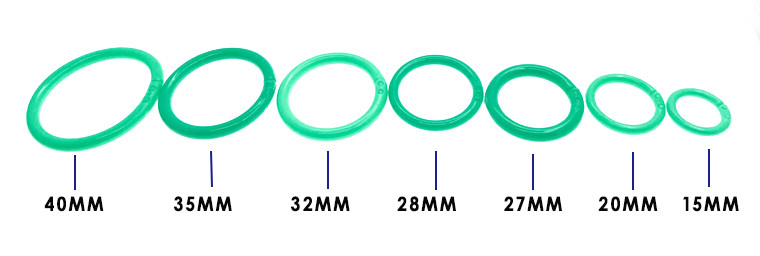 Environmental Protection Double Buckle Opening Ring 18mm 22mm For Document Binding