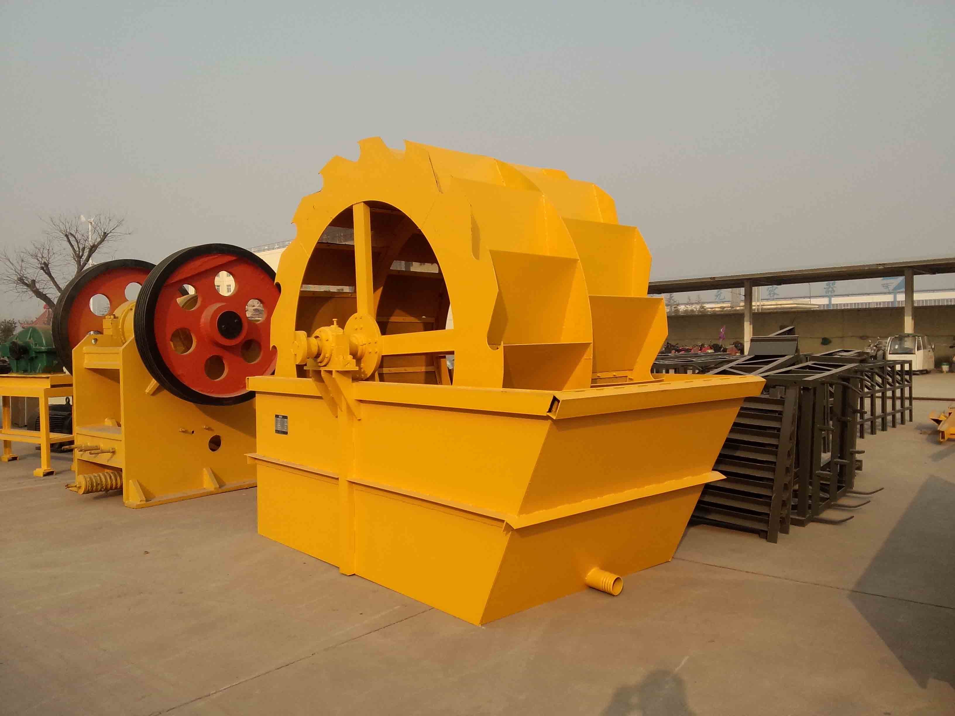 Bucket Wheel Sand Stone Washer Washing Machine Screening River Sand