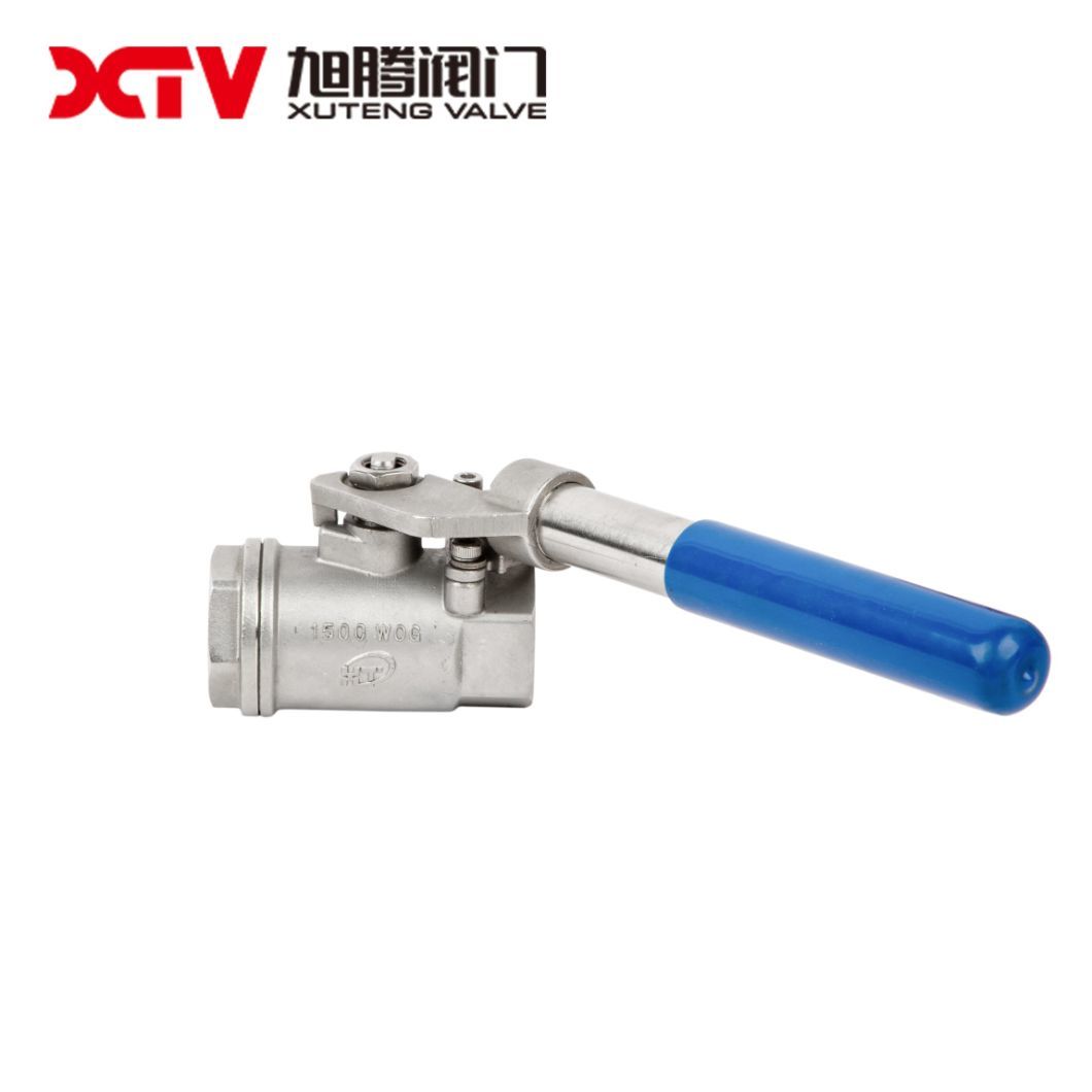 Handle Type Spring Return Stainless Steel Ball Valve