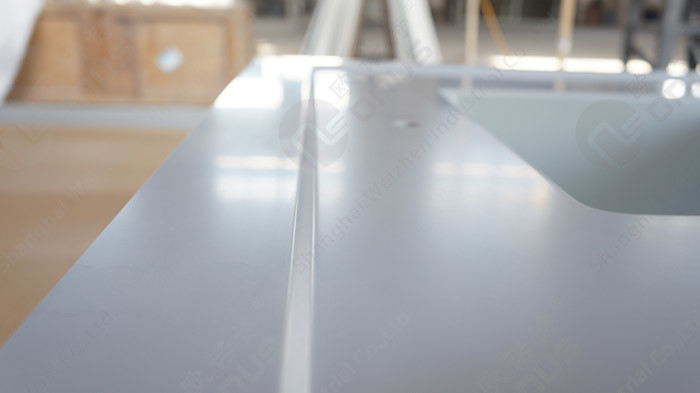 Epoxy Resin Laboratory Basin Station Corner Countertop With Moisture proof And Non distortion