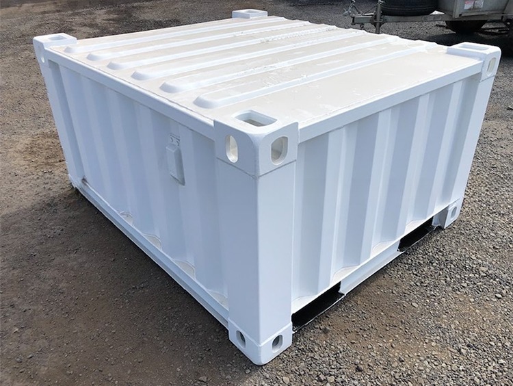 5ft Portable Storage Container Land and Sea Shipping Mini Shipping Container Length 5 Feet