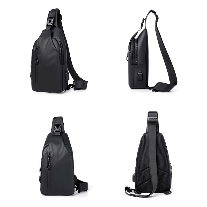 OEM Fashion Crossbody Chest Bags Outdoor Large Capacity Men's Shoulder Bag