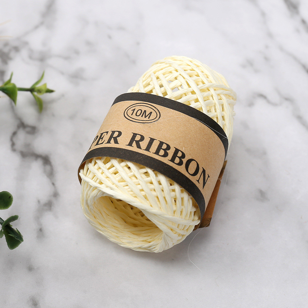 Colored 2mm Paper Rope 10m Eco Friendly DIY Craft Paper Rope