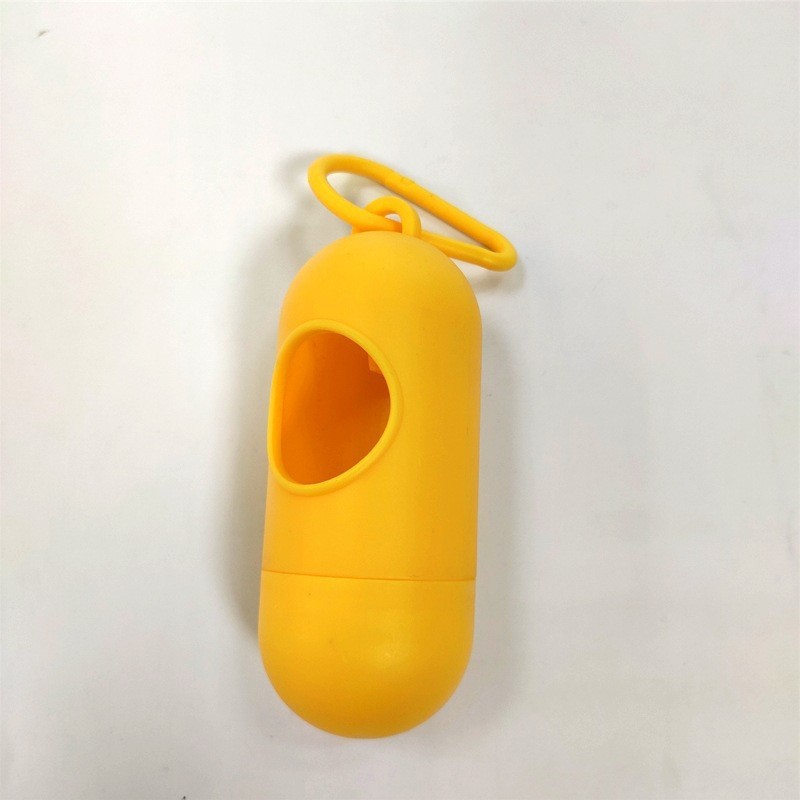 Pet Garbage Bag Biodegradable Materials Poop Pickup Dog Poop Bag Capsule Dispenser