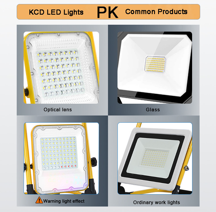 10000 Lumen Multifunctional Portable LED Work Light Folding Water Resistant