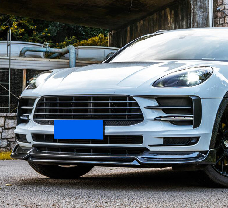High Quality Carbon Fiber Kit Macan Body Kit ForMacan Front and Rear Side Skirts Spoiler Wide Bodyki