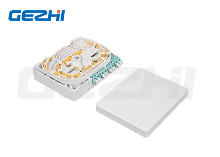 Waterproof Ftth Fiber Optic Terminal Box 4 Core Wall Mount
