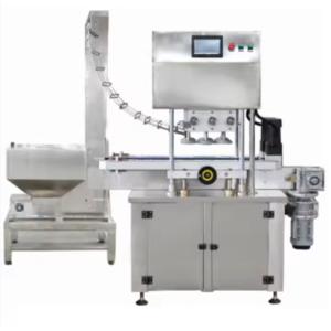 Buy cheap Automatic Cap Feeding Machine and Cap Screwing Machine product