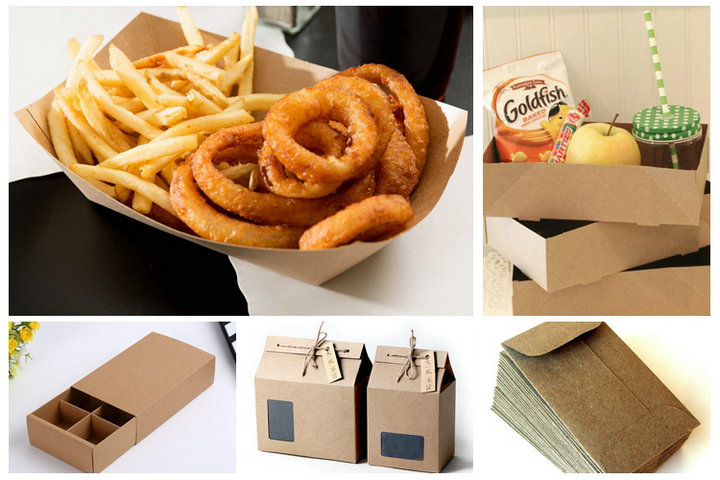 300gsm Brown Disposable Coating PE Kraft Paper Making Coffee Cups Milk Tea Cup