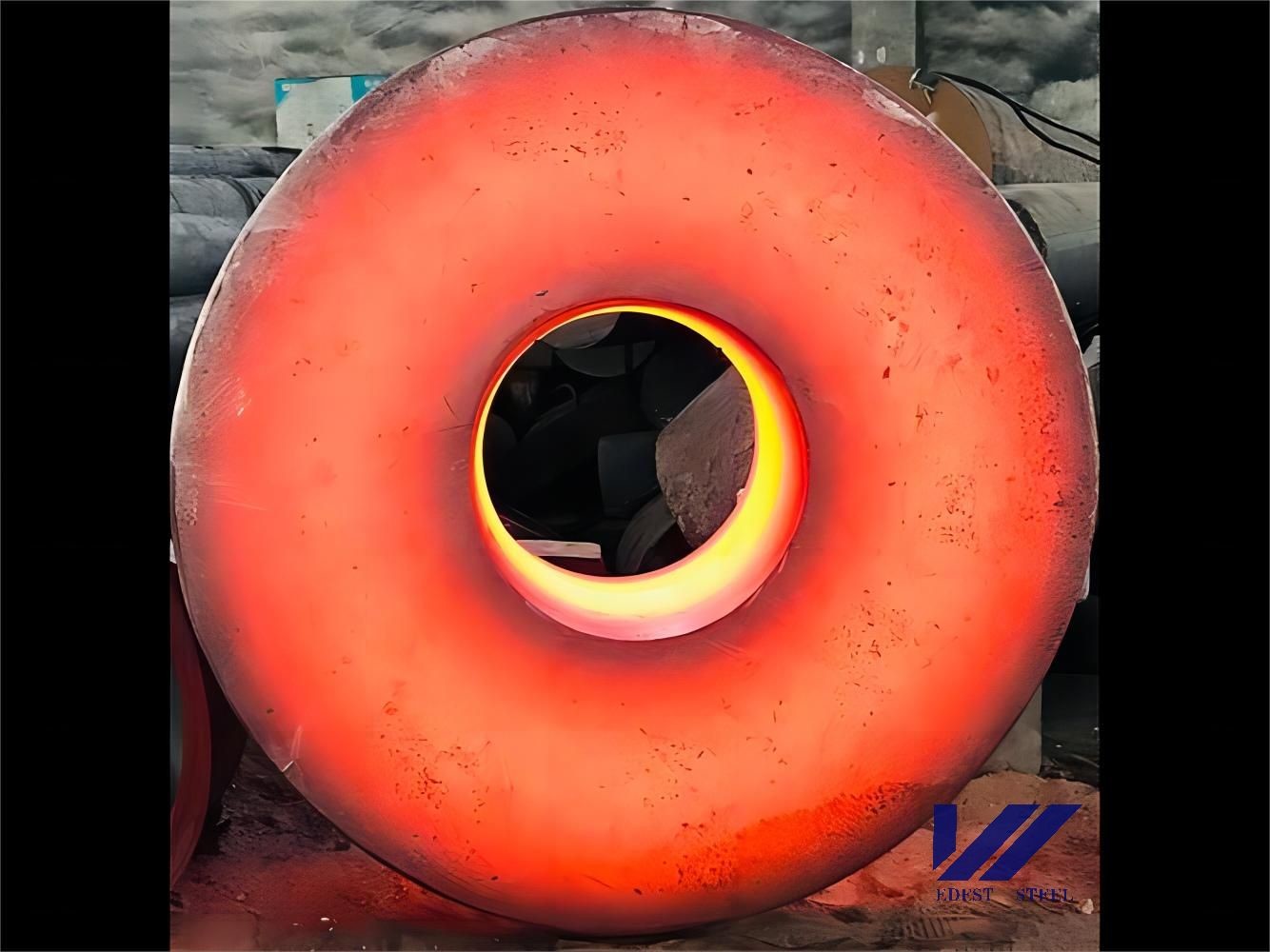 Ring Forgings Steel Pipe Die Ring Forging Different Grades
