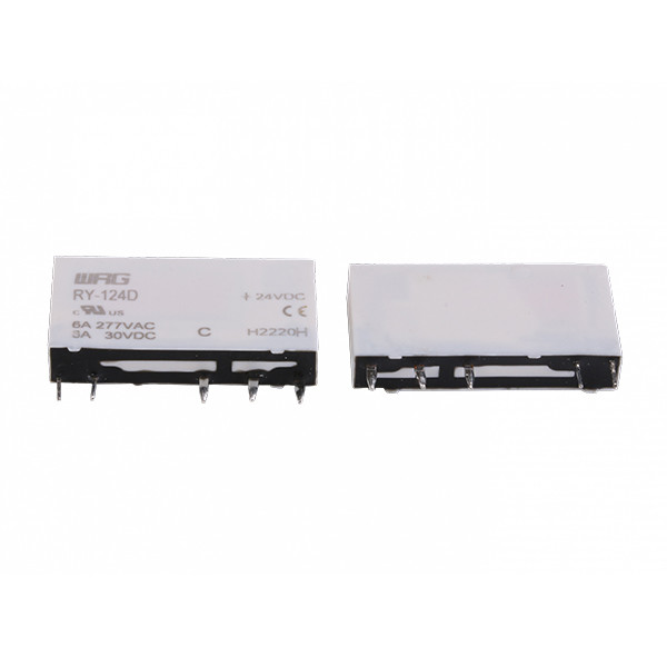 170mW SPDT Power Relay 24V 6A Slim Withstand 4KV For Hair Dryer