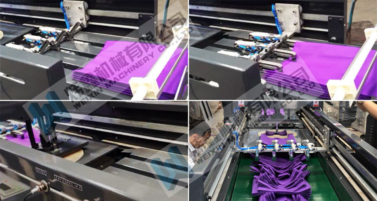 PP Bags Textile Punching Machine / Computerized Carry Bag Punching Machine