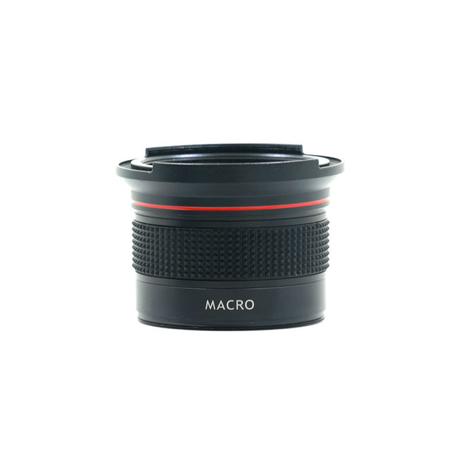 High Resolution Wide Fisheye Lens 0.35X Aluminum Optical Glass Material