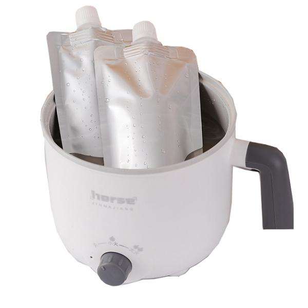 9.5*8cm Custom Biodegradable Spout Pouch Packaging For Soymilk Smell Proof