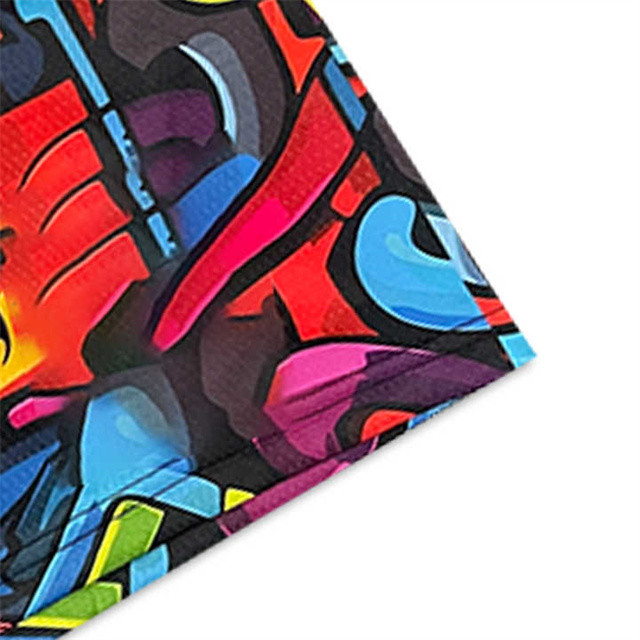 Wholesale Men Cotton Streetwear Shorts Custom Sublimation Mesh Shorts