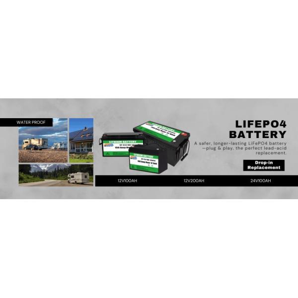 5000cycles 24v Lithium Ion Battery Pack Backup Power Energy Storage 24v Solar Battery