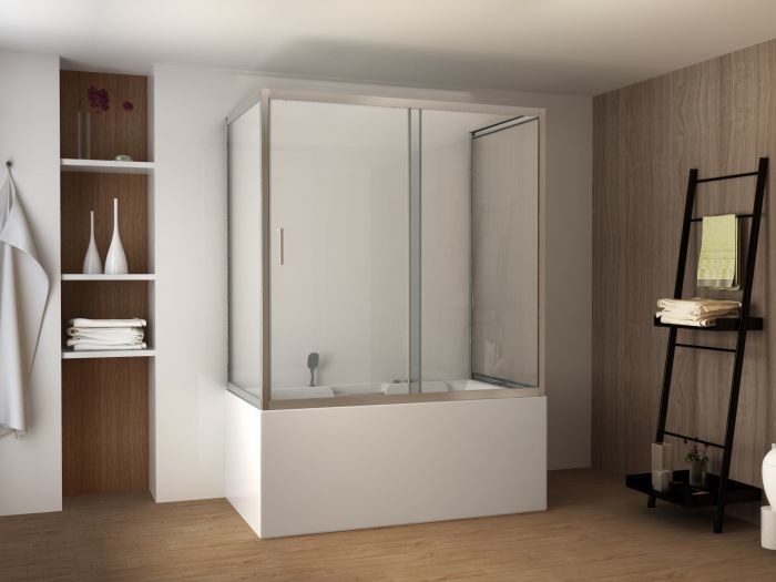 box doccia quadrato e rettangolare, square shower door