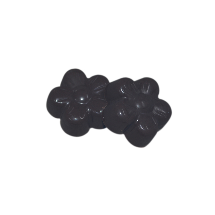 Polycarbonate Plastic Flower Shaped Chocolate Molds Reusable Stocked