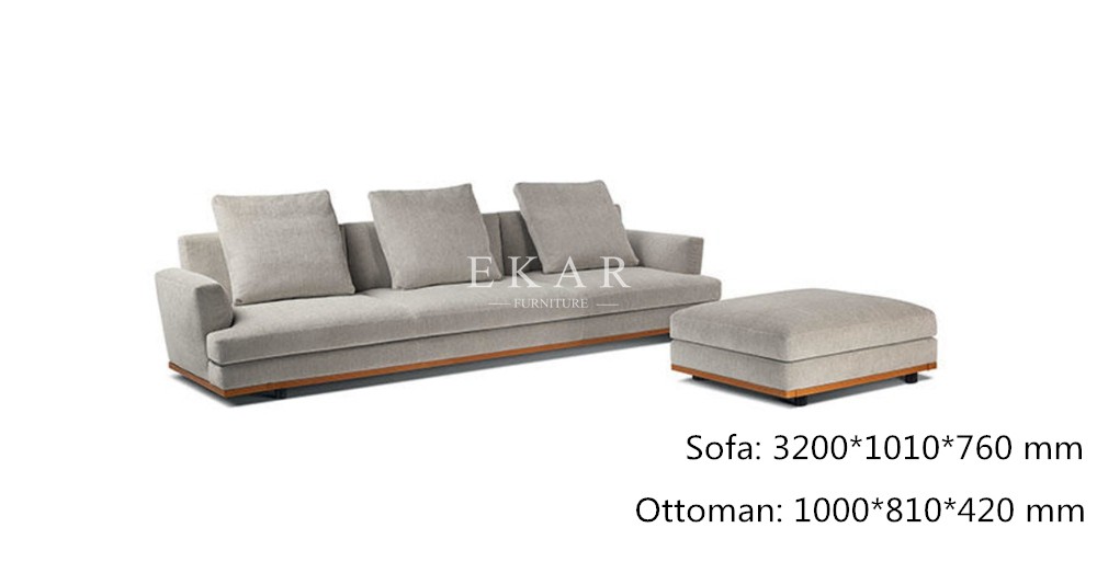Latest Living Room Classic luxury Fabric Couch Curved Design Modern Sofa