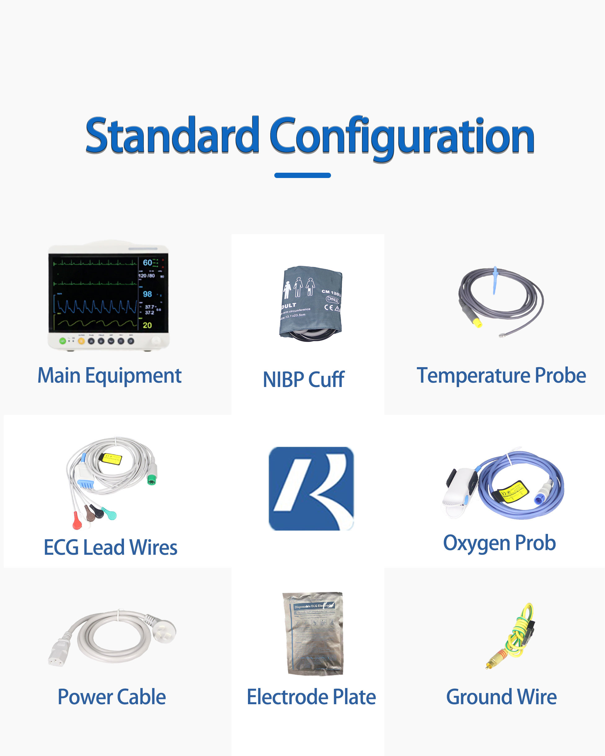 Uninterrupted Monitoring Multi Parameter Patient Monitor