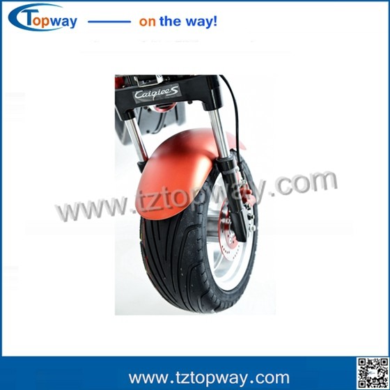 Fat tyre electric scooter 60V 1000W halley two wheels citycoco