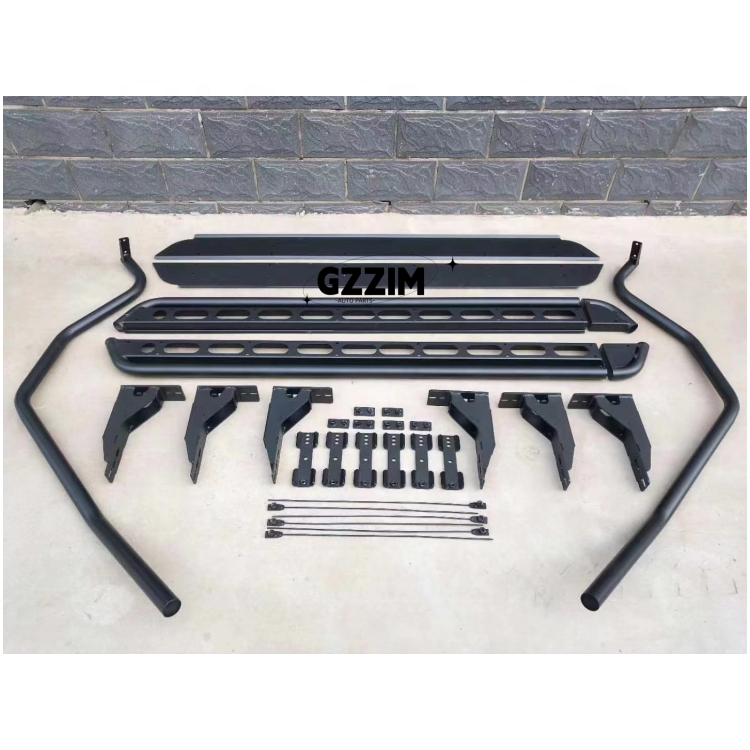 Nissan NP300 2015-2022 Auto Parts Side Bar Pedal Side Step With Brush