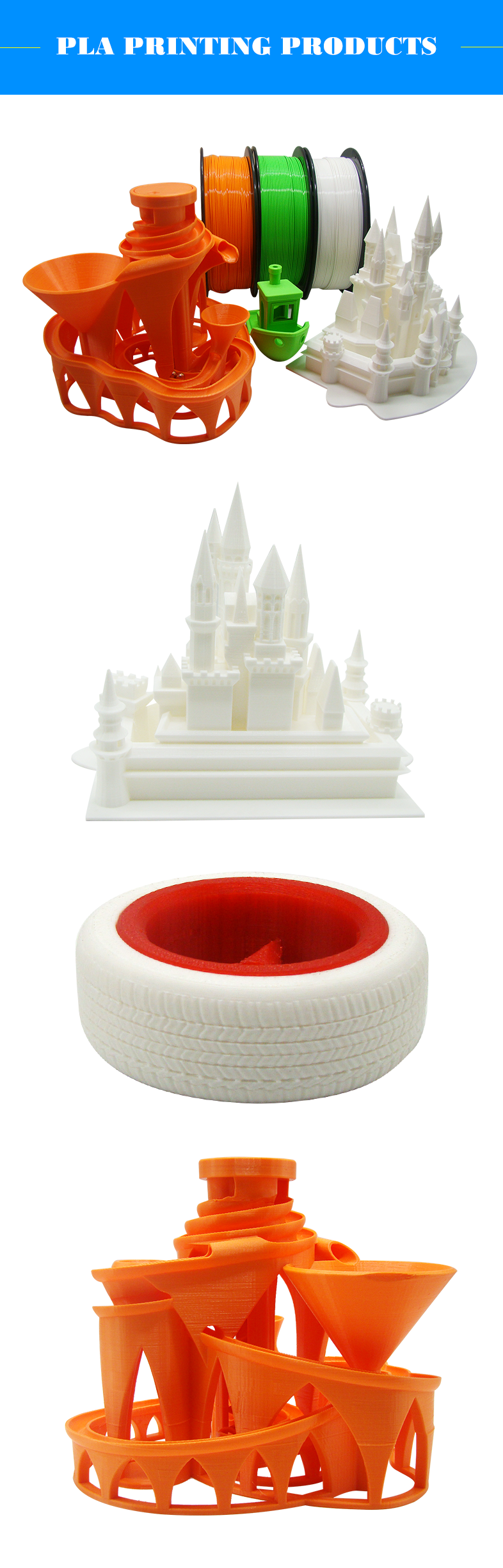 1.75mm 3d Printer Filament ABS PLA 3d Printer Filament Supplier 1KG 5KG for 3d Printing