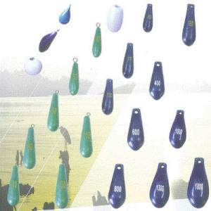 Buy cheap PVC Coating Non Lead Sinkers , Lead Fishing Sinkers Brass Material product