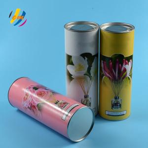Buy cheap Cardboard Tube Packaging With Embossed Lid product