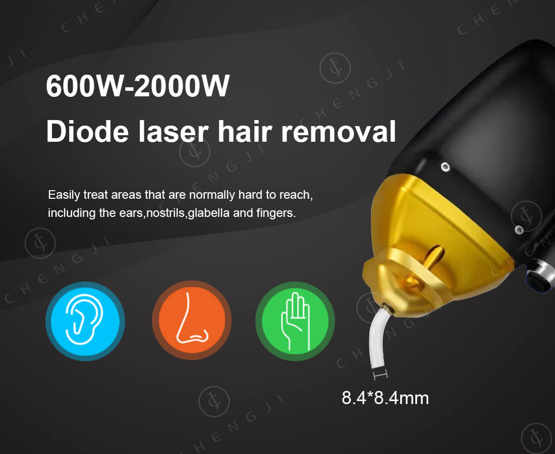 Electric Diode Laser Hair Removal Machine , Commercial Laser Hair Removal Equipment 3 Waves