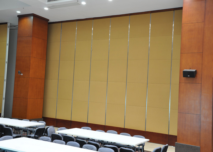 Aluminium Office Partition Acoustic Room Dividers Operable Wall for Restaurant