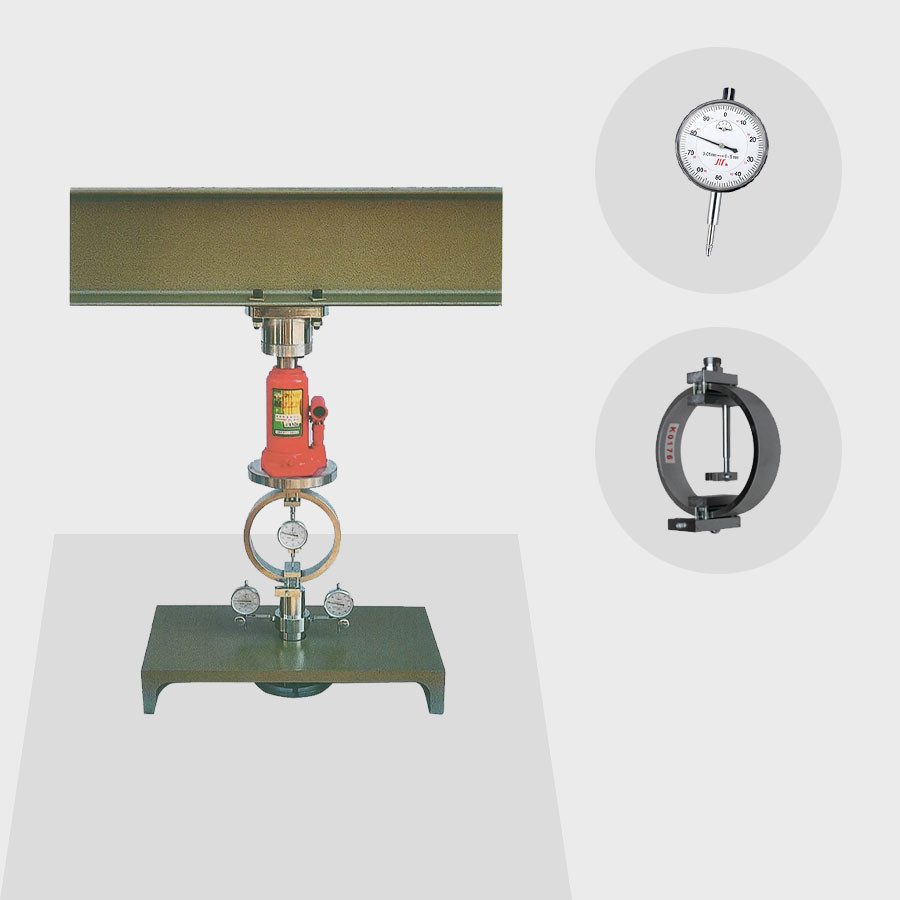 LCB-2 CBR California Bearing Ratio Apparatus 60KN For Soil CBR Value Testing