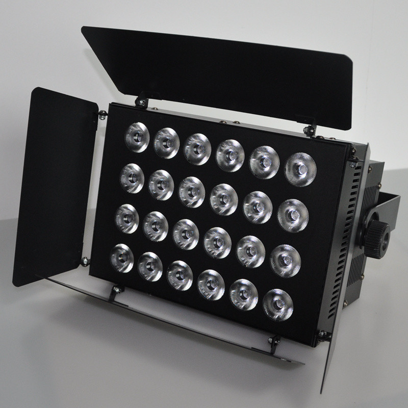 LED Flood Light 24x10W 4in1 RGBW Indoor DMX LED Wall Washer Light