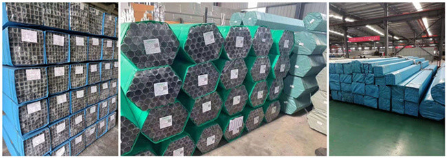Welded 304L Stainless Steel Square Pipe 1mm Thickness 600G Polished