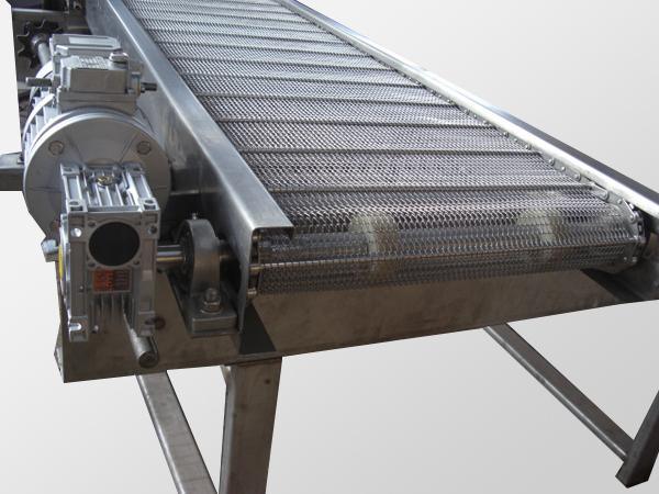 Nuts / Cookies Stainless Steel Compound Balanced Conveyor Belt Sale