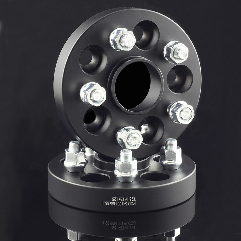 Forged Aluminum Billet 5x100 To 5x114.3 Wheel Spacers Adapter For SUBARU