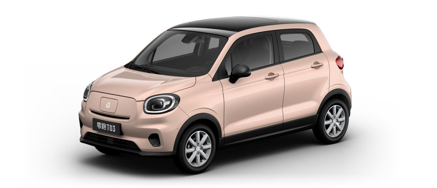 5 Doors 4 Seater Mini EV Cars White Color Reliable Battery Quality