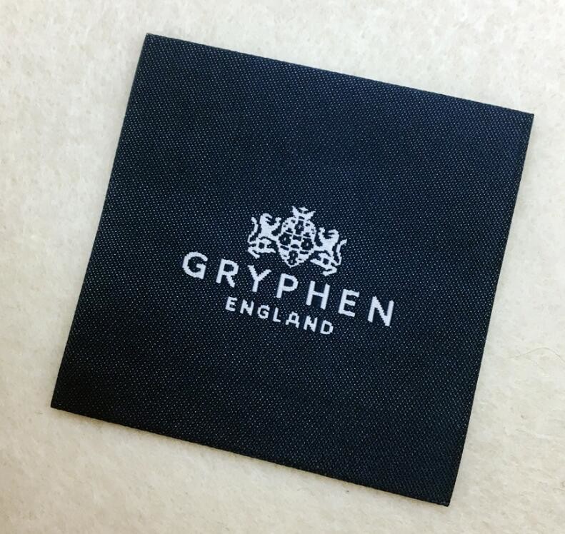 Etiquette Textile Woven Personalised Fabric Labels End Folded Clothing Labels