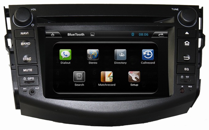Ouchuangbo Auto DVD Stereo for Toyota RAV4 2006-2012 3G Wifi GPS Navi Radio Player Android 4.2 System OCB-7015C