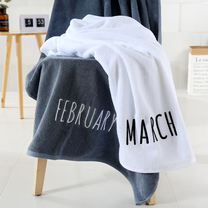Pure Cotton Towels Personalized and Woven for Creative Customizatio
