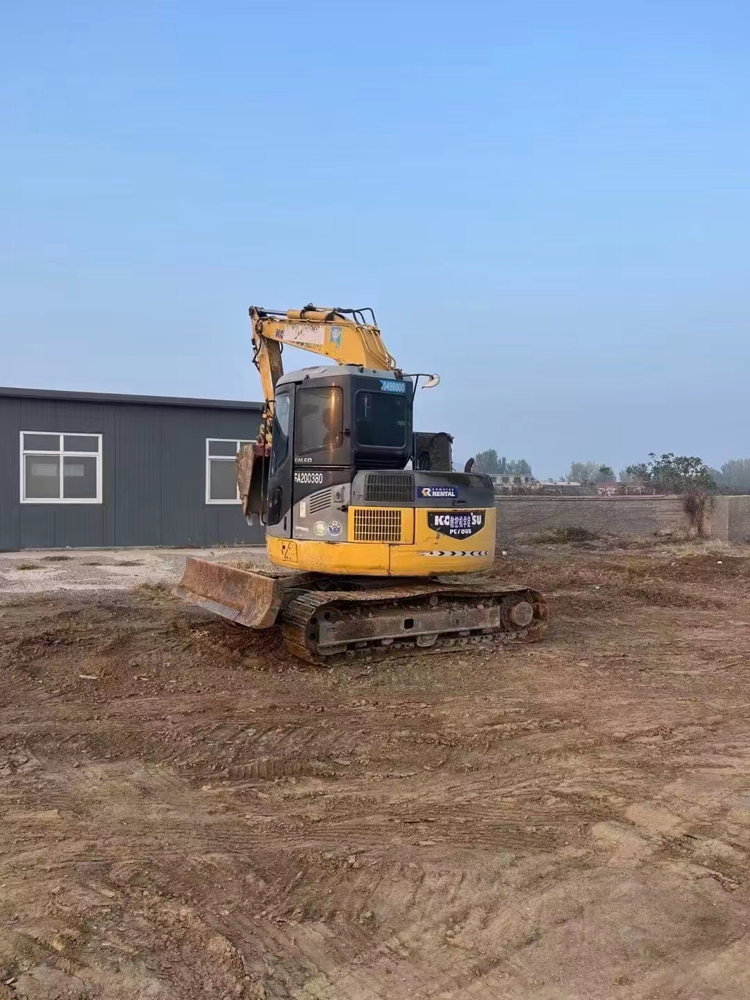 Second Hand 2019 Komatsu 78 US Mini Excavator Operating Weight 7190kg Fuel Design