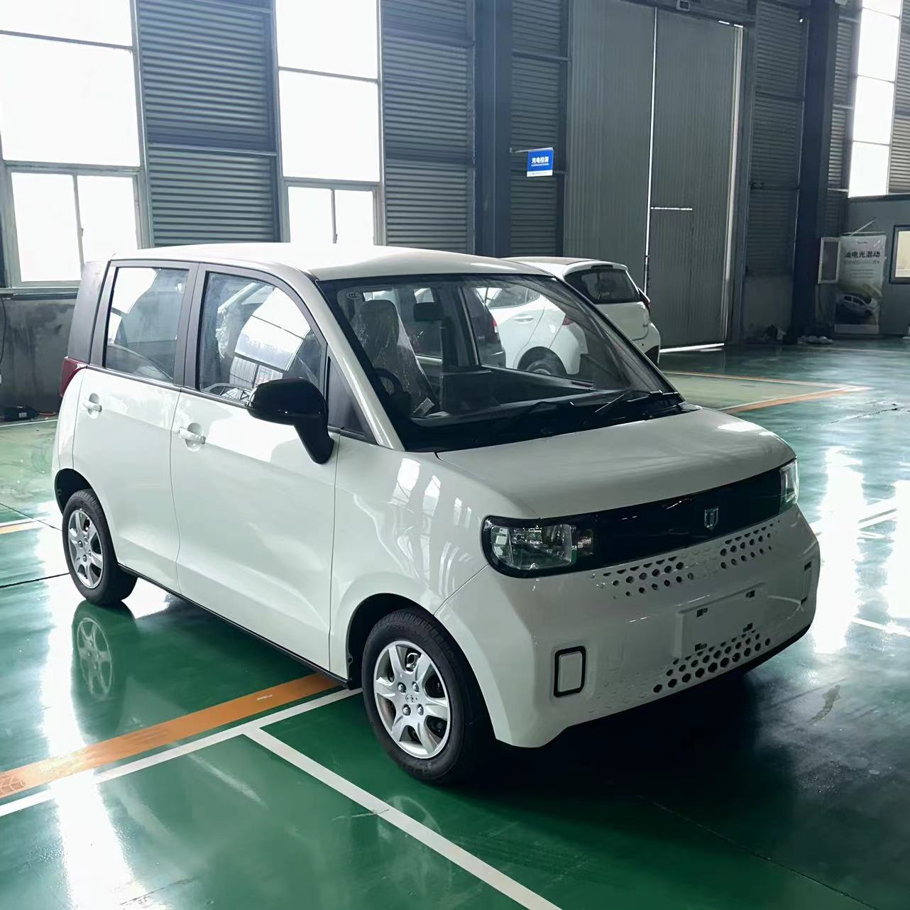 300km Long Range High Speed Blaval Mini EV Auto Electric Mini Car with Touch Screen and Maximum Torque Nm of 100-200Nm