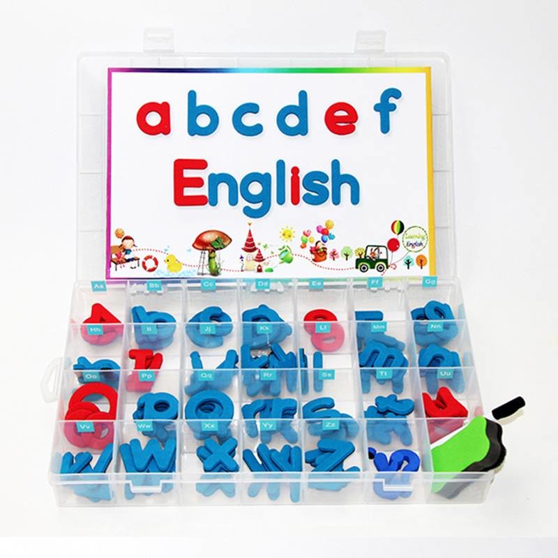 UCI Modern Teacher Aids EVA Magnetic Letter Set With Magnetic Board