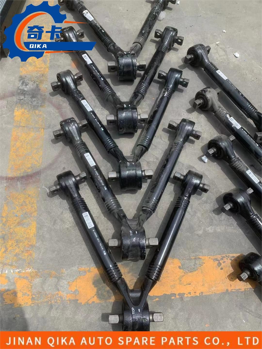 V Push Rod Beiben Truck Parts Iron Black Stinger Straight Push Rod 8133500306 8133500406