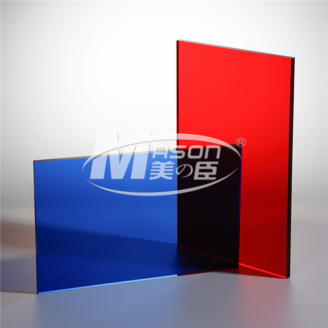 8x4 Transparent Blue Heavy Plastic Sheeting Plastic Cover Sheets