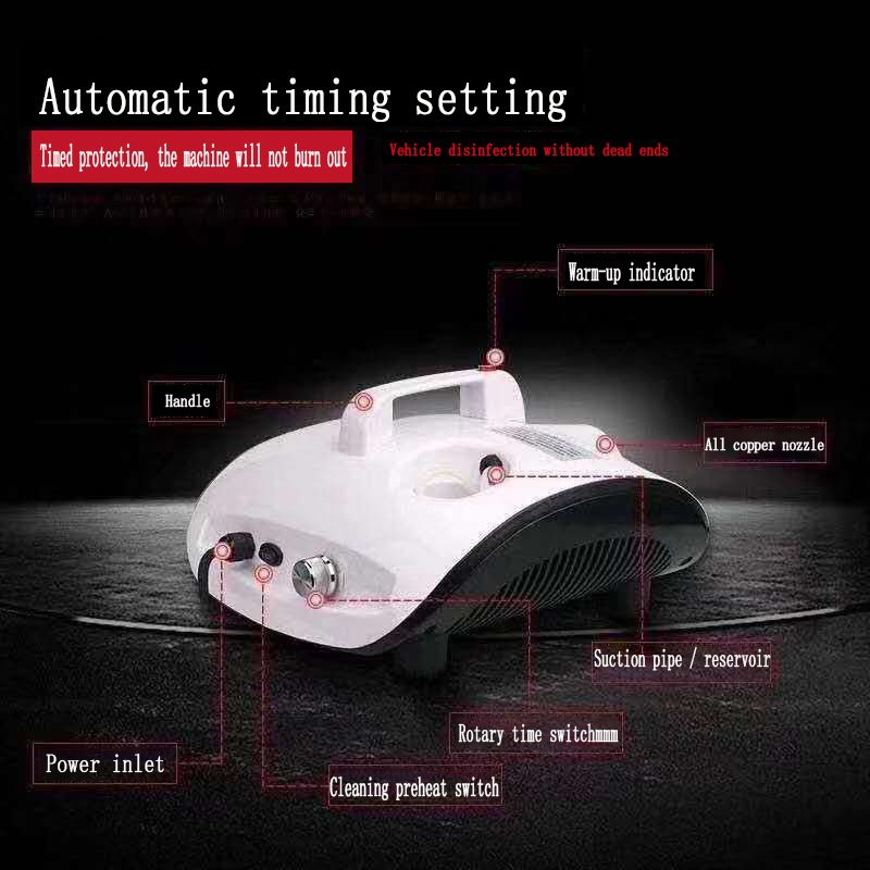 Portable bacteria atomizing disinfector mosquito steriller device smoke agricunture sprayer fogging machine for cars