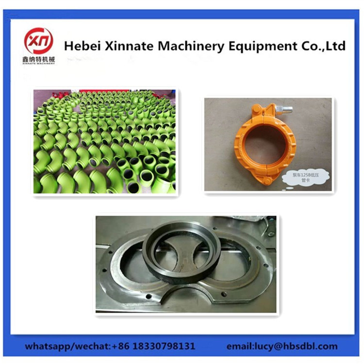 90mm 80mm Concrete Distribution Hopper Zoomlion Hopper Assembly